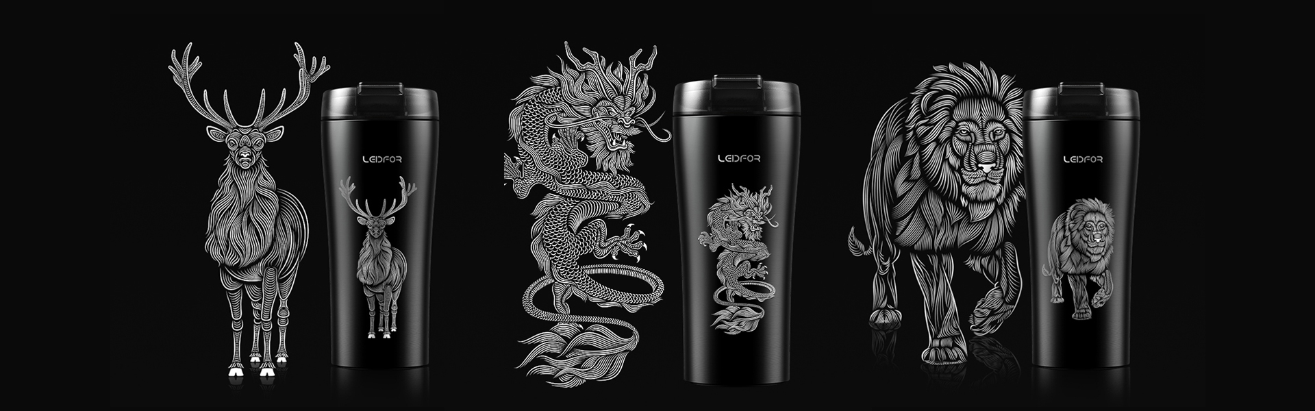 LEIDFOR Coffee Travel Mug
